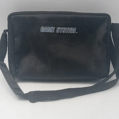 任天堂 Gameboy 包游戏系统手提箱黑色旅行包带表带  — 第 1/4 张图片