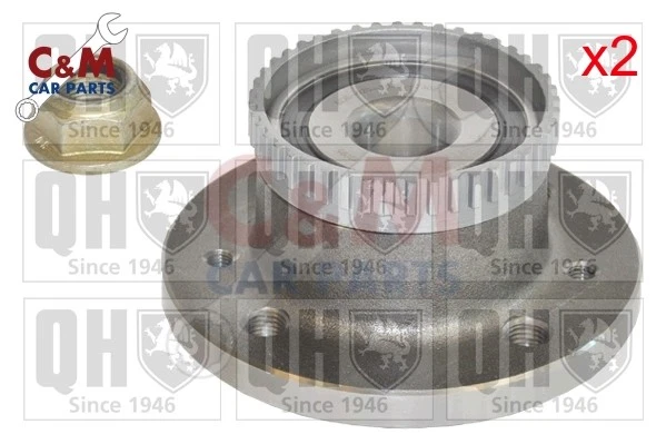 Rear Wheel Bearing Kit Pair for RENAULT MEGANE from 1996 to 2003 - QH  - Imagem 1 de 1