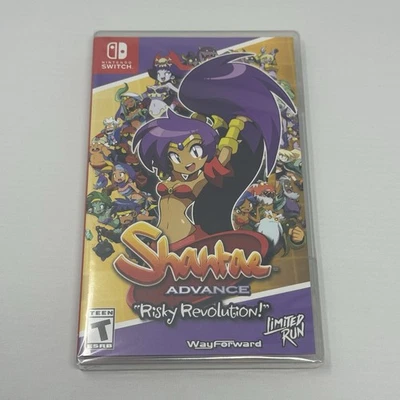 NEW SHANTAE ADVANCE RISKY REVOLUTION LIMITED RUN GAMES NINTENDO SWITCH U.S. ESRB - Image 1 of 4