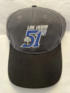 Las Vegas 51s MiLB Baseball Team Logo verstellbar schwarz & grau SGA Erwachsene Kappe Mütze - Bild 1 von 9