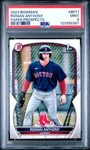 2023 Bowman Paper Prospects Roman Anthony #BP71 PSA 9 - Picture 1 of 2