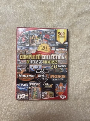 Complete Collection 20 Games 18 Wheels of Steel-Hunting Unlimited-Prison Tycoon - Image 1 of 2