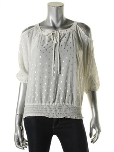 BCX Solid Gauzy Texture Tank Top Juniors Size Small - Picture 1 of 1