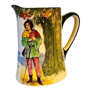 Wunderschöner antiker Royal Doulton um 1914 "Unter dem Grünholzbaum". - Bild 1 von 11