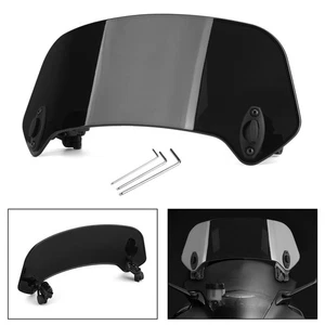 Einstellbar Clip On Windschutzscheibe Extension Windschild Schwarz AH' - Bild 1 von 11