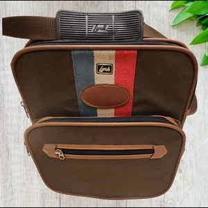 NEU Vintage Lerche erweiterbar Canvas Leder Nacht Wochenend Weekender Tragegepäck - Bild 1 von 7