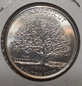 Cuarto de cuarto Connecticut 1999-D Gem Mint - Imagen 1 de 2