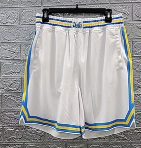 New Hardwood History UCLA Bruins 1994-1995 Retro Shorts White Size Large - Picture 1 of 6