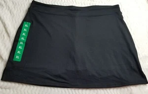 NWT TRANQUILITY  COLORADO Clothing Co Skort Comfort Stretch SZ XL Black - Picture 1 of 4