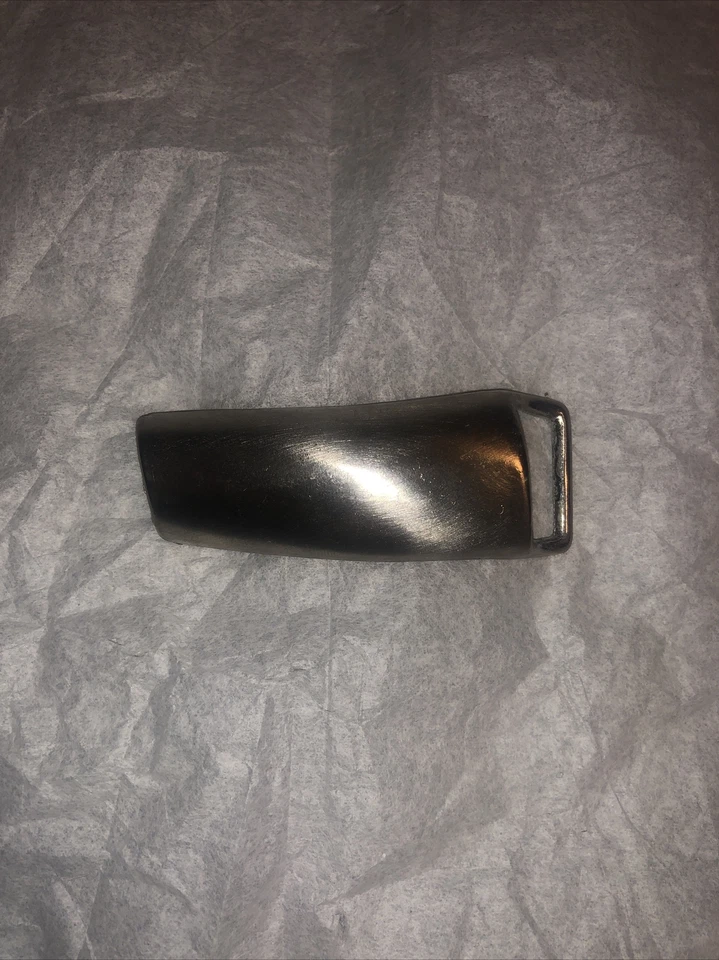 "Paquete de 10 hebillas de cinturón plateadas con barra de talón de 3/4"" X 2,5"""  Foto 1 de 4