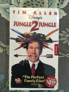 Disney Jungle 2 Jungle Tim Allen Blockbuster VHS  - Picture 1 of 4