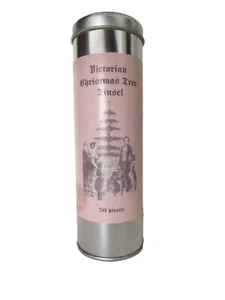 Victorian Christmas Tree Curled Aluminum Tinsel 42pcs - Picture 1 of 4