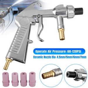 Sandblaster Air Kit Sandblasting Gun Air Siphon Feed Nozzles Sand Blaster Tool - Picture 1 of 10