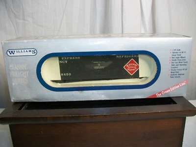 Williams Classic Freight Car O #3217, REA Reefer, Black, NEW with BOX - Image 1 of 2