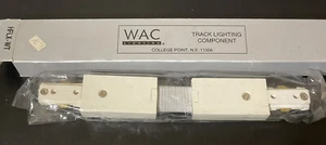 WAC Lighting HFLX-WT H Track Flexible Track Connector, White - Picture 1 of 3