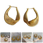 Women's Exaggerated Hoop Dangle Earrings - Trendy Ear Jewelry-EQ