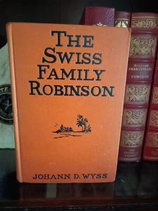 Swiss Family Robinson_Johann Wyss_Hardcover_1939_Grosset & Dunlap_Very Good - Picture 1 of 11