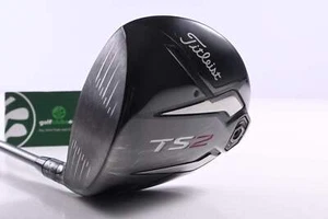 Left Hand Titleist TS2 Driver / 10.5 Degree / Stiff Flex HZRDUS Smoke Black 60 - Picture 1 of 9