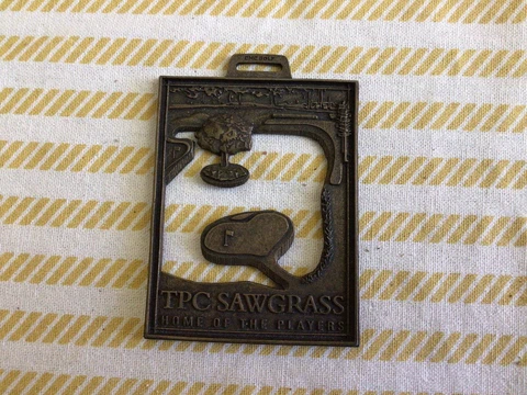 TPC Sawgrass (Home of the Players) Golf Bag Tag READ Description Cover