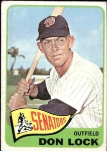 1965 Topps #445 Don Lock - Picture 1 of 2