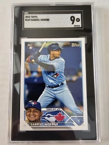 2023 Topps Gabriel Moreno #169 RC SGC 9 - Picture 1 of 2