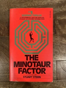 Vintage THE MINOTAUR FACTOR by Stuart Stern 1977 Ed Paperback - Picture 1 of 2