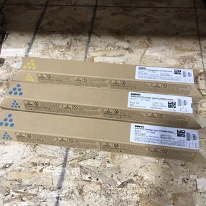 Lot Of 3! 1x 7831 2x 7833 SAVIN CLP240D-DNHA MAGENTA & YELLOW PRINT CARTRIDGE 'S - Picture 1 of 2