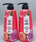 [2] Around Me Rose Hip Hair Shampoo w/ Vitamins 16.9 fl oz Exp12.30.2023 New