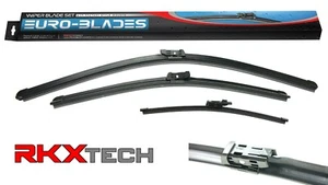 RKX Front and Rear Windshield Wiper Blades Set of 3 28 + 18 + 11.5 for VW ID4  - Picture 1 of 5