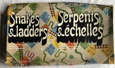 Vintage Serpents & Echelles / Snakes & Ladders / Coast To Coast- Canadian - Image 1 of 4