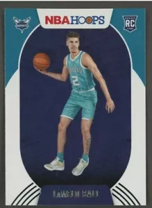 2020-21 Panini NBA Hoops #223 LaMelo Ball Charlotte Hornets RC Rookie - Picture 1 of 2