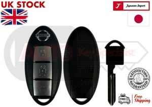 Nissan Note, Tiida, Qashqai, X-Trail 3 Button Remote Key, Japan Import, BPA2C-21 - Picture 1 of 6