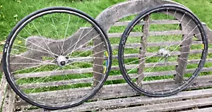 Mixed set of Mavic wheels - Mavic Hub -Dura-Ace Cassette 650 28 and 32 spokes - Picture 1 of 5