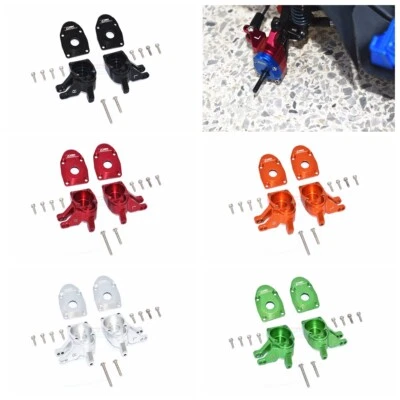 Alloy front wheel hub carrier knuckle arm for Axial SCX10 III Jeep Wrangler 1/10 - Image 1 of 4