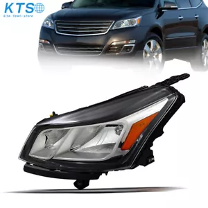 Headlights For 2013 2014 2015 2016 2017 Chevy Traverse Halogen Left Drive Side - Foto 1 di 17
