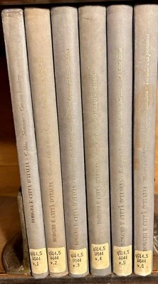 Borghi E Citta D’Italia 6 Volumes 1958 - Image 1 of 4