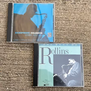 Sonny Rollins 2 CD Lot: Saxophone Colossus (1987) + The Best Of Rollins (1989) - Picture 1 of 4