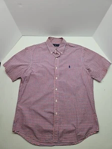 Polo Ralph Lauren Shirt! *Red Blue White Plaid* *Thick Oxford Fabric* - Picture 1 of 7