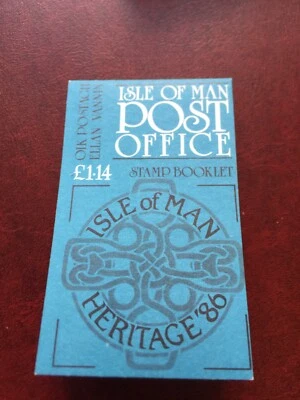 ISLE OF MAN MINT STAMPS 1986 MANX HERITAGE YEAR £1.14p BOOKLET STAMPS see Photos - Image 1 of 4