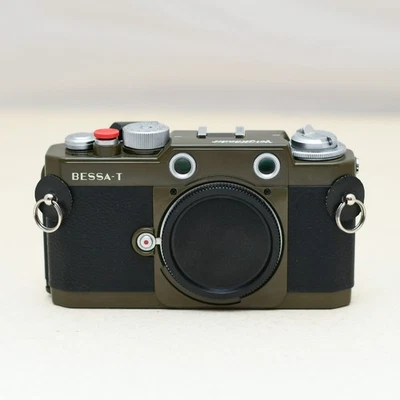 Voigtlander Bessa -T  Rangefinder Camera 101 Year Anniversary / Olive Leica- M - Image 1 of 4