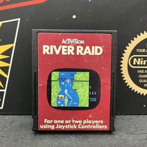 River Raid Atari 2600 Activision LIMPIO Y PROBADO FRANQUEO CON SEGUIMIENTO GRATUITO - Imagen 1 de 7