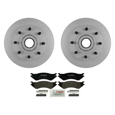For Dodge Ram 1500 Van 99 Bosch QuietCast Premium Front Brake Kit w Organic Pads Foto 1 de 4