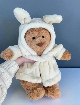 Juguete de peluche de oso Bartolomé de 12", regalo de peluche inspirado en Jellycat Foto 1 de 4