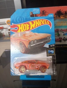 Hot Wheels Treasure Hunt '69 Chevelle X- Raycers Malaysia 1:64 Die Cast Orange - Picture 1 of 23