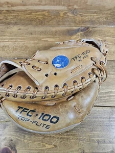 Vintage Spalding 34" Catchers Mitt Glove TFC-100 42-7515 RHT - Softball Baseball - Picture 1 of 5