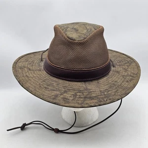 Henschel Hat Co Original Aussie Breezer Hat Olive Camouflage Made in USA Large - Bild 1 von 9