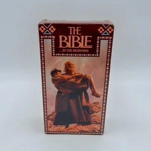 The Bible…In the Beginning 2 VHS Box Set W/Watermark Sealed 1992 Fox Video - Imagen 1 de 6