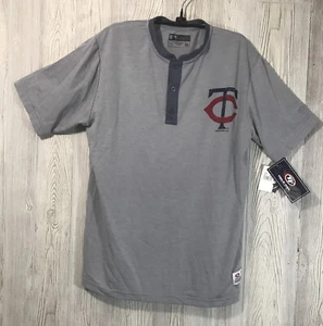 Genuine Merch Minnesota Twins Mens Short Sleeve True Fan Tee Size M MLB Nwt - Picture 1 of 6