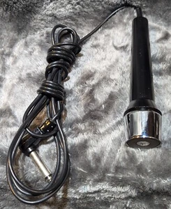 Vintage Dynamic 5" Corded Microphone Japan - Zdjęcie 1 z 8