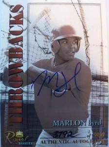 Marlon Byrd signed baseball card - Picture 1 of 3